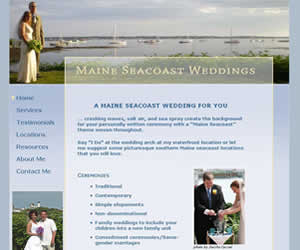 Maine Seacoast Weddings Home Page